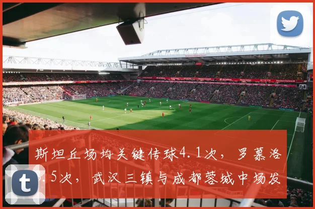 斯坦丘场均关键传球4.1次，罗慕洛3.5次，武汉三镇与成都蓉城中场发动机差距凸显